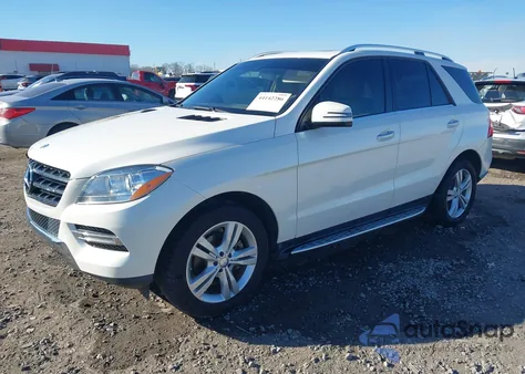 2013 Mercedes-Benz Ml 350 4Matic из США, поврежденный, VIN 4JGDA5HB8DA247828